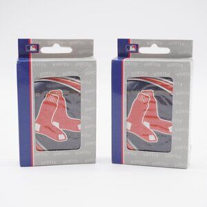 2 Sealed Playing Card Decks  Boston Red Sox